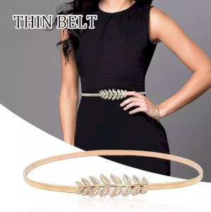 Women Alloy Metal Waist Belt