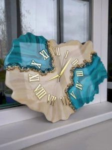 Luxury Handcrafted Resin Art Decor Collection | Clocks, Holders, and Custom Gifts