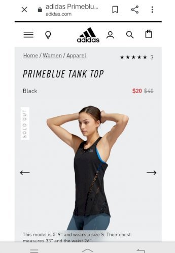 Running Slim-Fit top (IMPORTED USA)