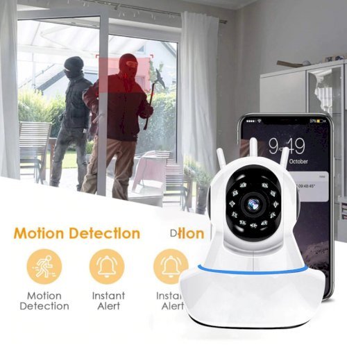 Wireless Wifi IP CCTV Security Camera V380 Dual Audio Online View 360