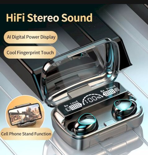M10 TWS Earbuds Bluetooth 5.1 3500mAh Charging Box