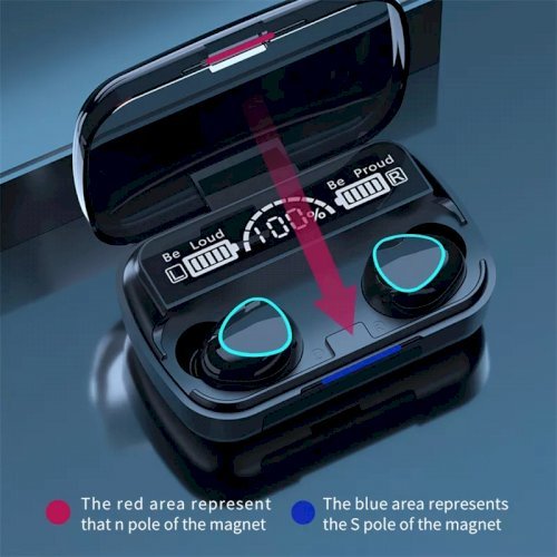 M10 TWS Earbuds Bluetooth 5.1 3500mAh Charging Box