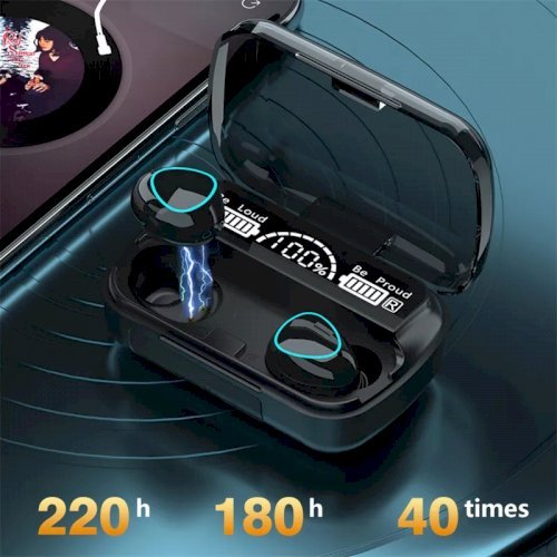 M10 TWS Earbuds Bluetooth 5.1 3500mAh Charging Box