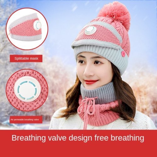 Women Winter Cap and Neck and Warm Face Cover Neck Scarf Girls Ladies Cap and Neck / Face Warmer