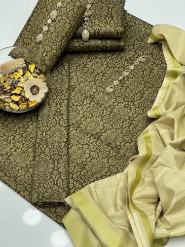 Lawn 3pc dress with dupatta 
