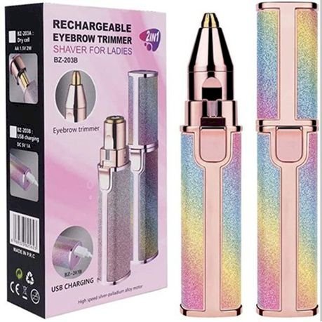 Blawless Rechargeable 2 in 1 Trimmer and Facial Hair remover Trimmer Shaver For Women
