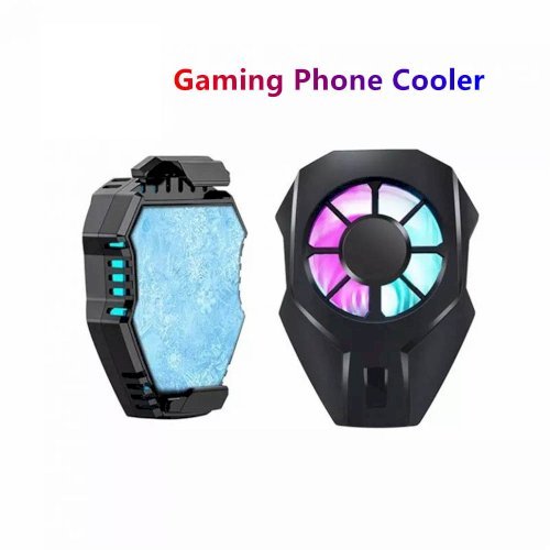 L01 Mobile Radiator Phone Cooling Fan Case Cold Wind Handle Fan for PUGB Mobile Cooler Mobile Cooling Fan