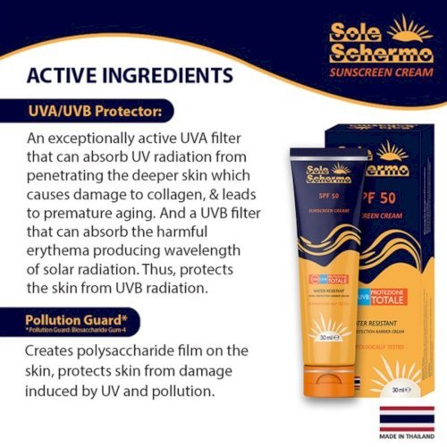 Sole Scherme Sunblock And Pollution Guard (30ml)