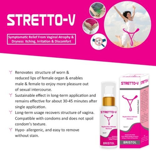 STRETTO-V Replenishes Intimate Moisture (50 ml)