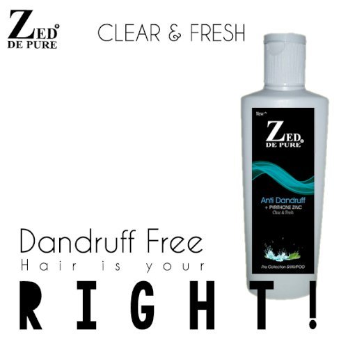 ZED DE PURE - ANTI DANDRUFF SHAMPOO 
