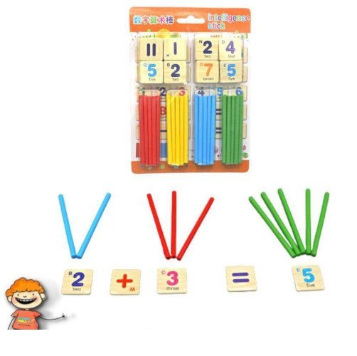 Wooden Mathematical Numbers For Kids 