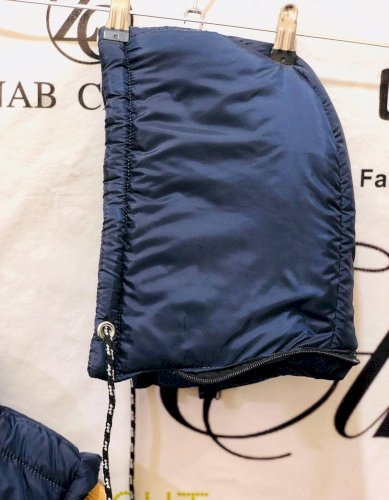 1 P Men Stitched Parachute Quilted Plane Sleeveless Jackets 