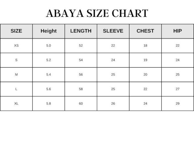 Women's Stitched Turkish Abaya 