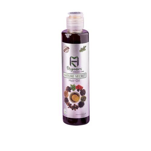 Nature Secret Hair Oil by HMR ORGANICS, 100% Organic, (200ml), A Complete Solution for Strong Long healthy and Shiny hair