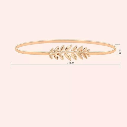 Women Alloy Metal Waist Belt