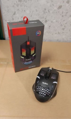 Colorful RGB Light Wired Gaming Mouse QS-103 Yilima