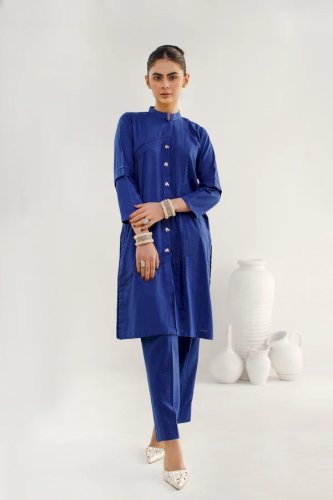 Egyptian Blue-2PC Solid Cotton