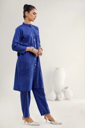 Egyptian Blue-2PC Solid Cotton