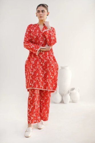 Rhombus-2PC Printed Cotton