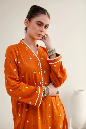 Aster-2PC Embroidered Khaddar