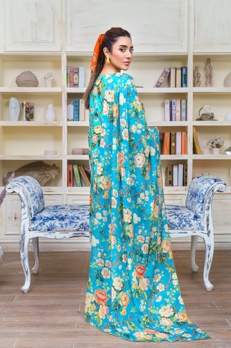 Daisy Dreams-3PC Printkari Cotton Suit