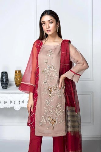 LP0011 - Oriental Climber- Fully Embellished Shirt With Bell Bottom Pant