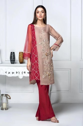 LP0011 - Oriental Climber- Fully Embellished Shirt With Bell Bottom Pant