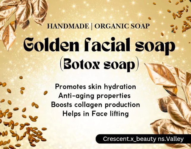 golden facial soap