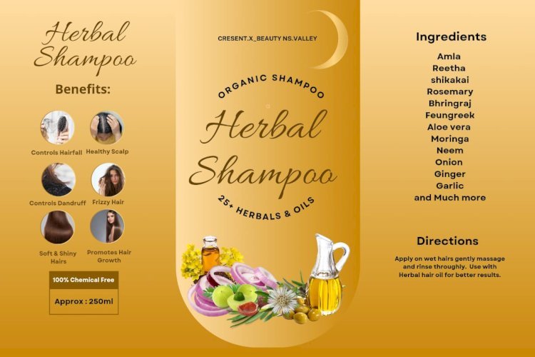 herbal shampoo
