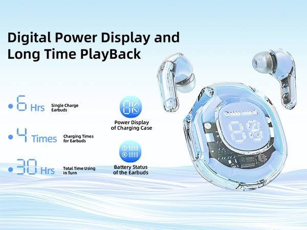 Air 39 Wireless Earbuds – Deep Bass, Stylish Design & Long Playtime use