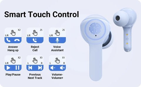 Air 31 TWS Wireless Earbuds – Low Latency Gaming & Deep Bass Sound