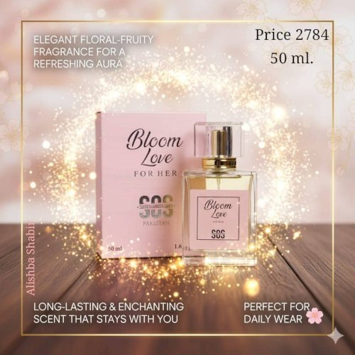 VIVA & Bloom – Love For Her | Floral Musk Perfume for Women 50ml