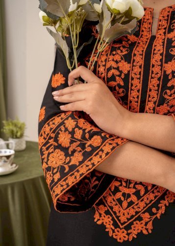 Black Color SUNY Grace 2 PCs (stitched)