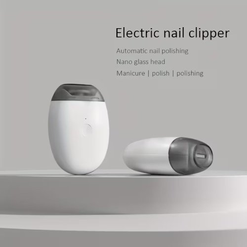 Smart Electric Nail Clipper – No-Mess, LED Light, 3-Speed Adjustable, USB Rechargeable, Safe for Children & Elderly