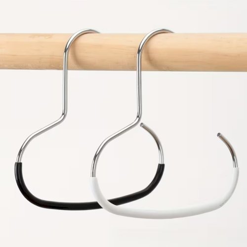 Multi-Pack Storage Hooks (1/2/4/5 pcs) – Non-Slip Stainless Steel Hanging Rack, Each Holds Up to 8 Hats, Ideal for Wardrobes, Belts, Ties, Scarves, Underwear, and Dorm Rooms